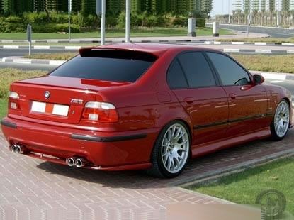 Е39 козырек Hamann