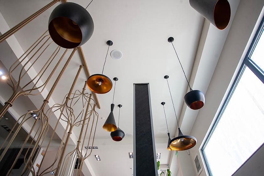 Suspensii / Lustre Dixon Beat Fat Lampă Pendul (negru, mat) | 99 euro!