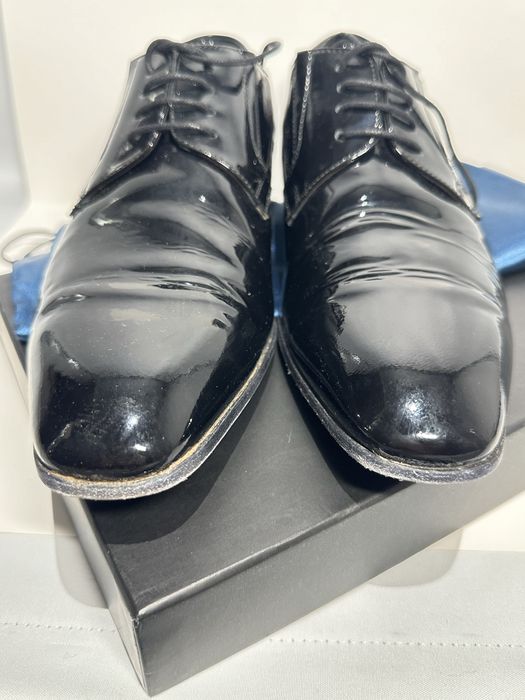 Pantofi Viggo piele lacuita 41