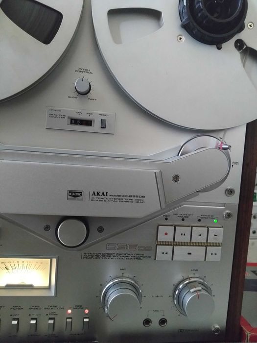 Argintiu Dolby gx-636db cu Role si Adaptoare
