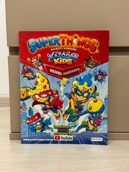 Revista SuperZings / SuperThings + 1 figurina!