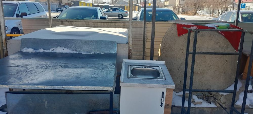 Тандырная печ возле мактуба