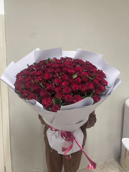 101 роза 37000тг!