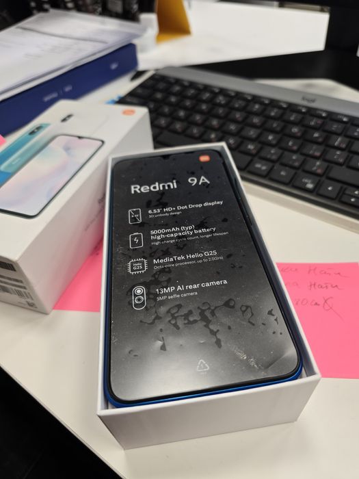 Redmi A9 aurora green