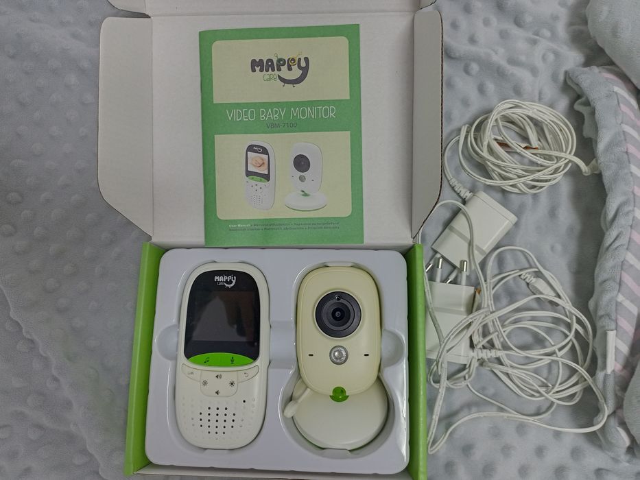 Monitor audio-video pentru supraveghere bebeluș - Baby Monitor  Mappy Care