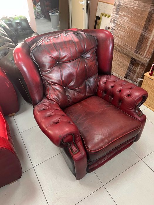 Честърфийлд фотьойл кресло Pegasus.