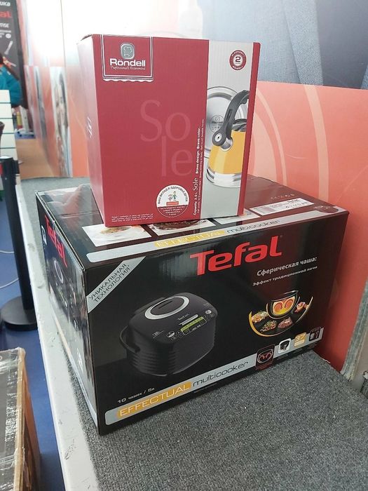 мультиварка Tefal новая