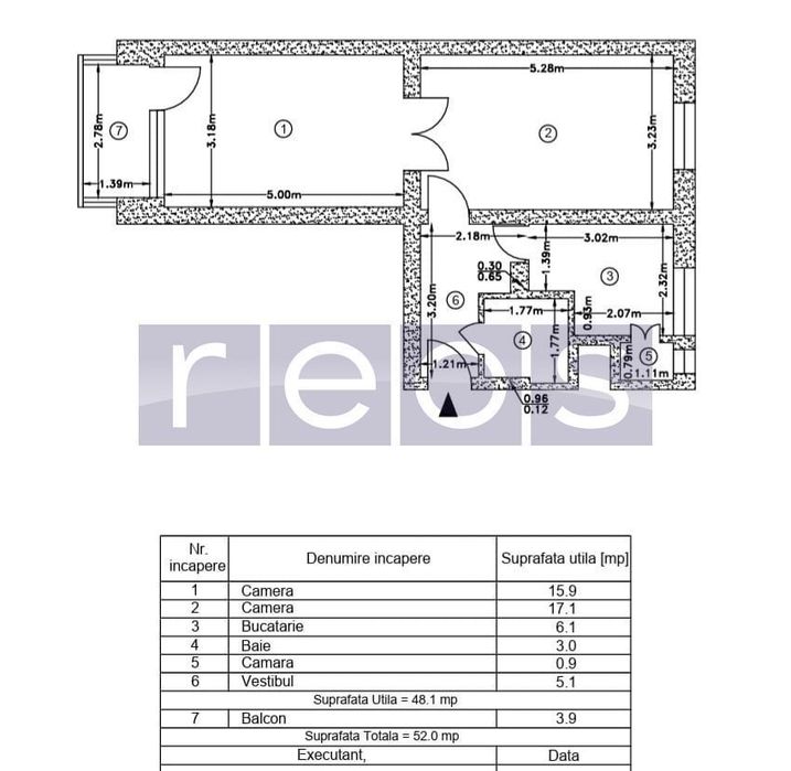 Vanzare 2 Camere  Decomandat Floreasca
