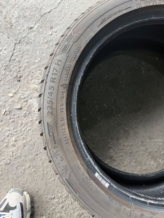 225/45 r17 de iarna ca noi Barum dot 2024 - protectie janta aliaj - 200 lei buc