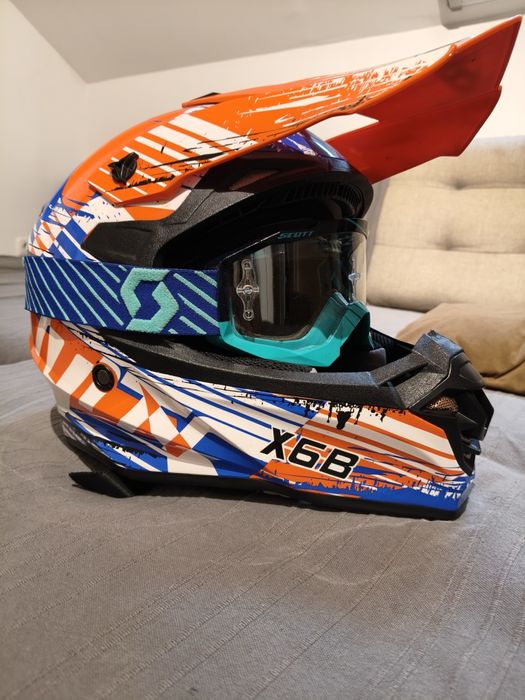 Cască ATV Enduro Cross