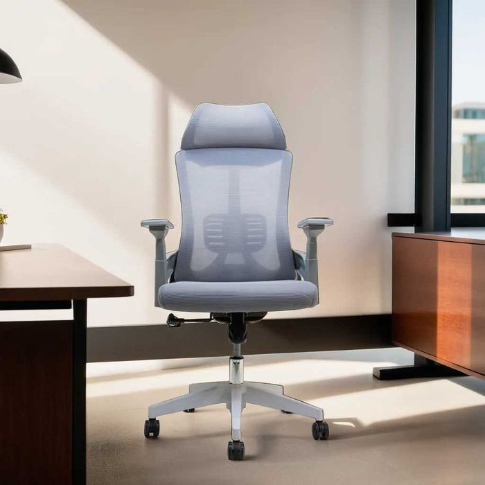 Оптом и в розницу! Кресло офисное KRISTOPS серый перечисления есть