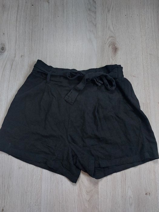 Черни панталонки с колан