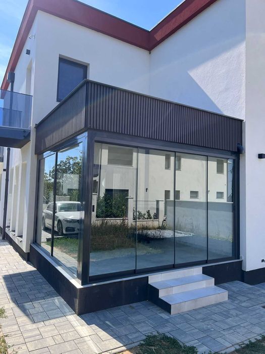 Balustrade inox sticlă porți garduri fier inox aluminiu terase metal