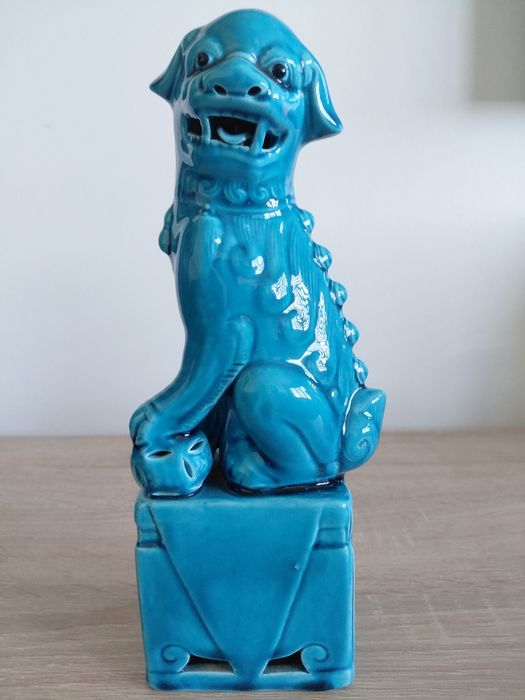 Statuete .Pereche de câini foo(lei păzitori ))