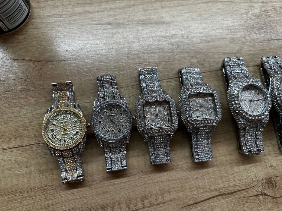 AP , Rolex , Cartier Диамантени часовници iced out