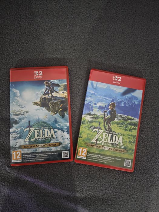 Vând Nintendo Switch 2 cu 3 jocuri