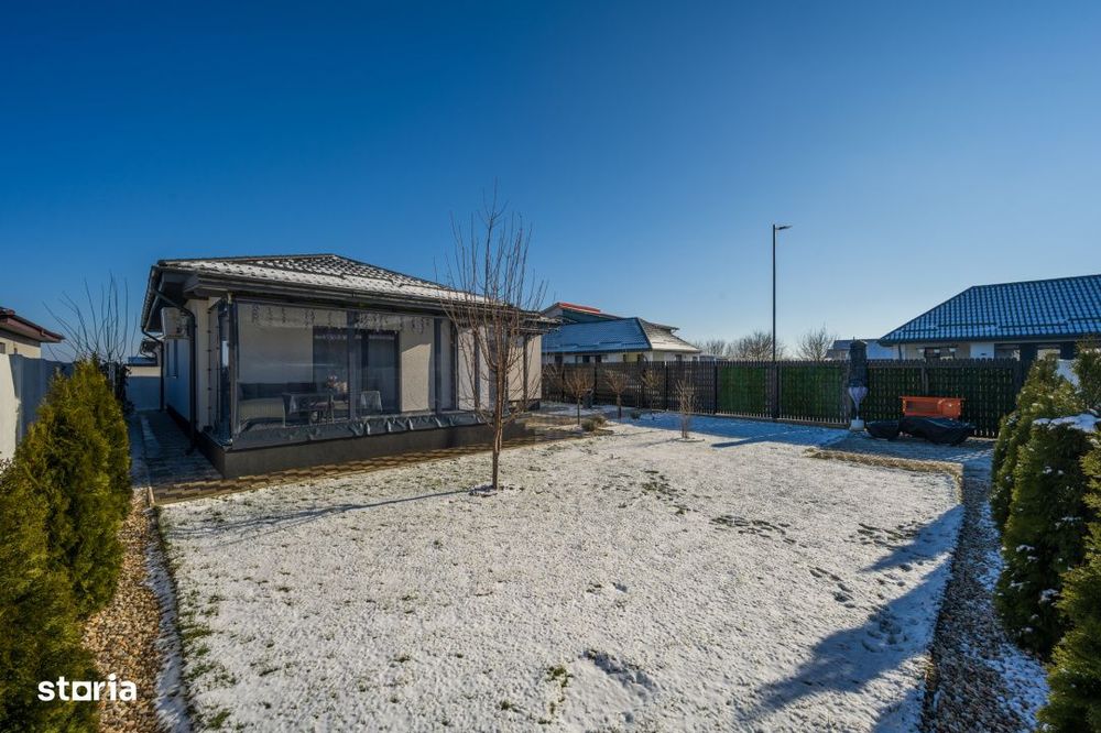 Casa pe parter, curte matura, complex linistit – Clinceni !