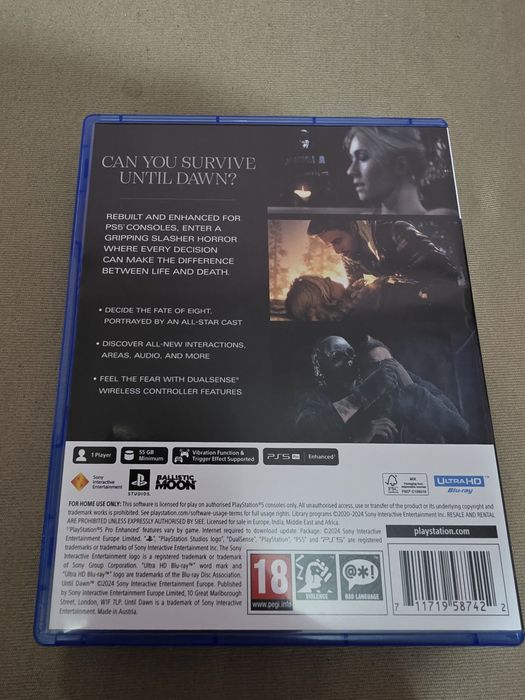 Until Dawn PS5 Игра