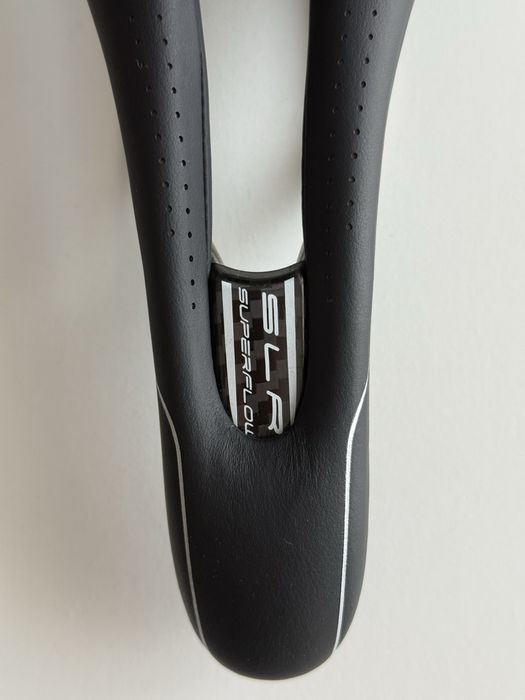 Șa cursieră Selle Italia SLR TI 316 Superflow - Carbon/Titan