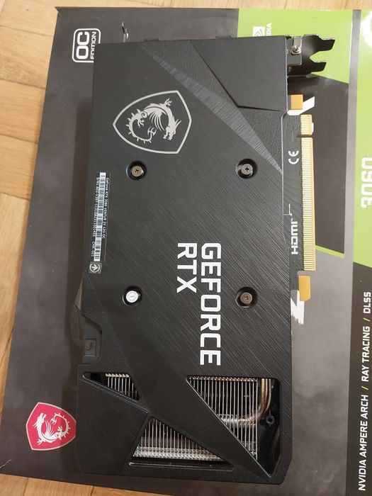 RTX 3060 12GB - MSI Ventus 2x OC, Asus Dual