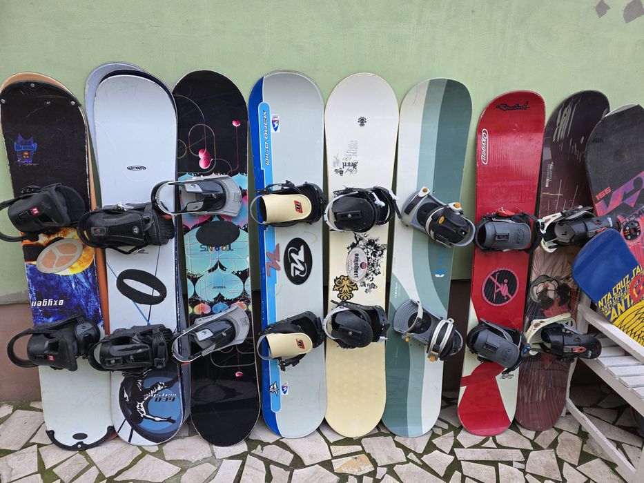 Snowboard cu legaturi