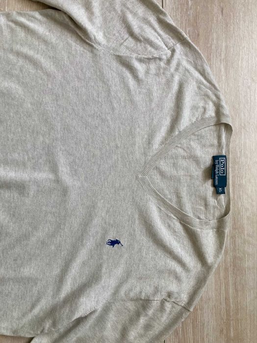 POLO By Ralph Lauren Pima Cotton мъжки тънък пуловер XL Slim Fit