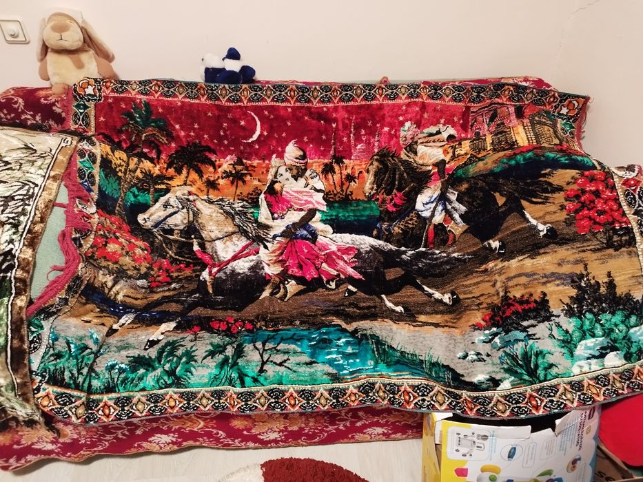 Carpetă Rapirea din Serai, carpetă Tigru