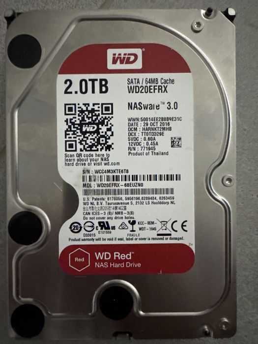 Hardisk PC 2Tb, WesterDigital