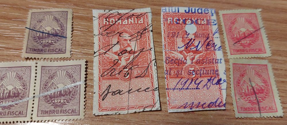 Timbre Fiscale  vechi