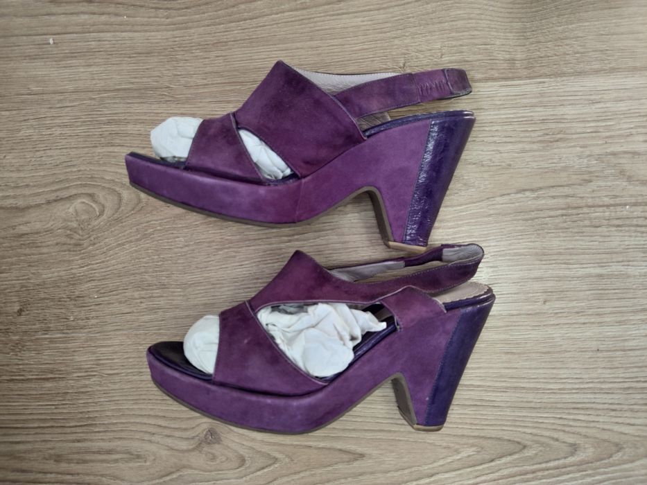 Sandale cu toc Piele nr. 39