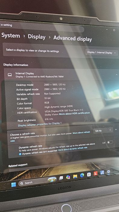 OLED RTX 4060 Lenovo Legion Slim 5
