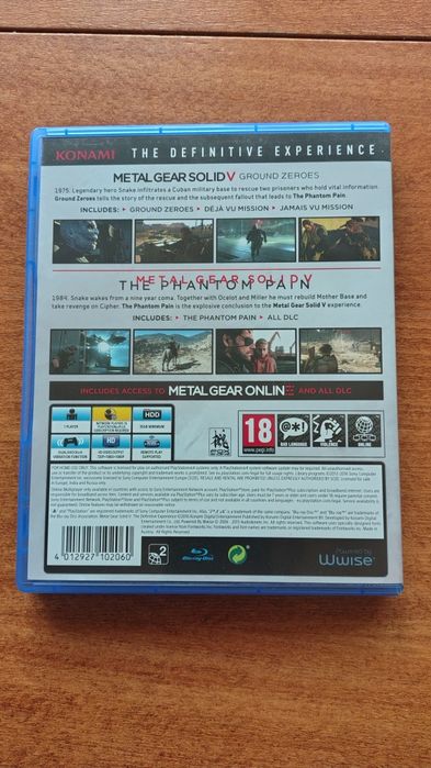 Metal Gear Solid 5: The Definitive Experience PS4