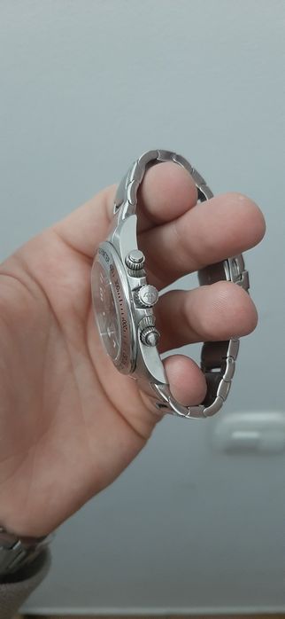 Ceas original philip watch quartz chronograph crystal sapphire de mana