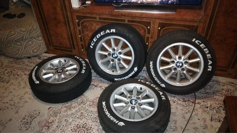 Диски бмв + резина зимняя