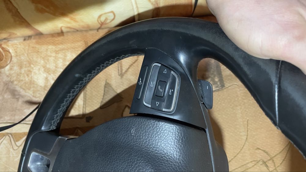 Volan complet cu comenzi padele si airbag golf 6 passat