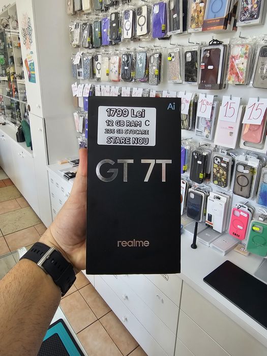 Realme GT 7T, 12/256 GB, Sigilat, Garanție