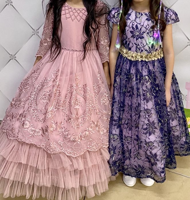 Платья на девочку 6-9лет