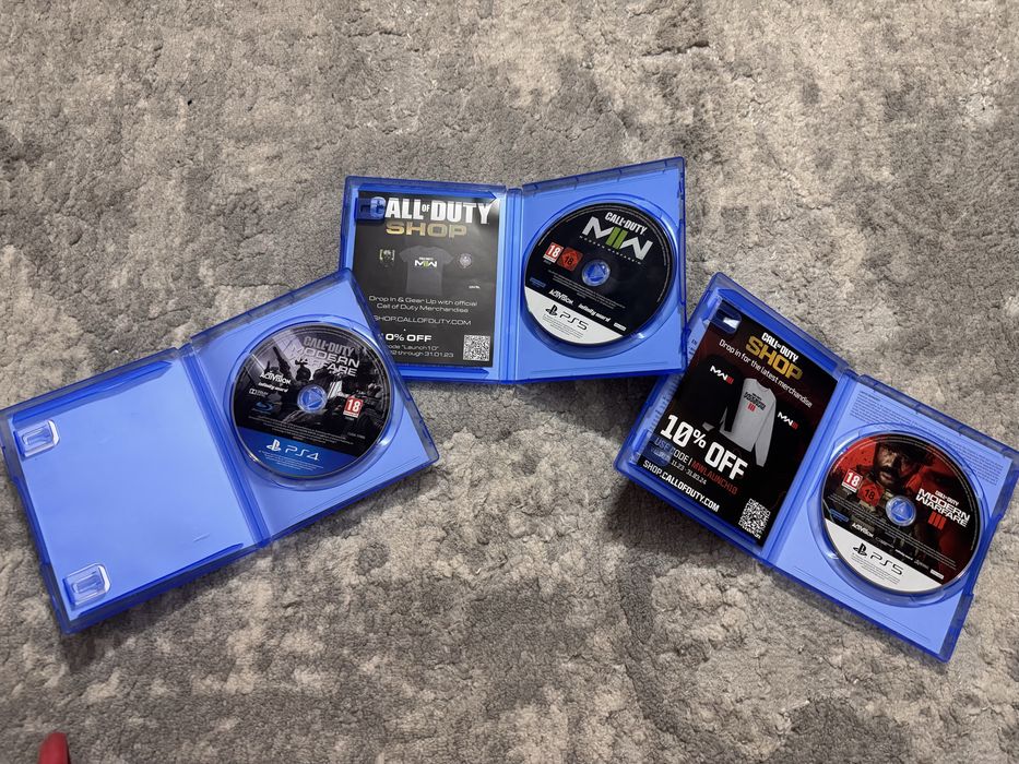 COD Modern Warfare 1,2,3