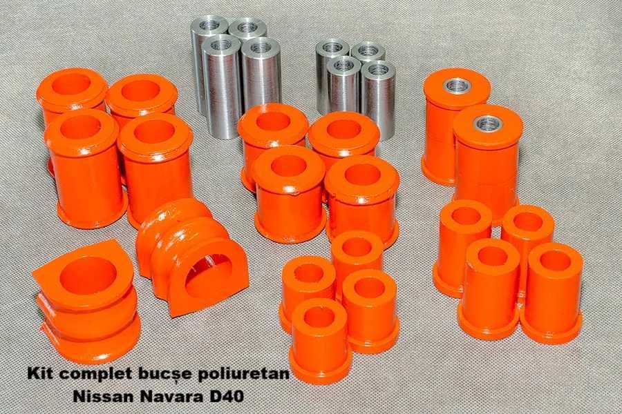 Kit complet bucse Nissan Navara D21 / D22 / D40 - POLIURETAN