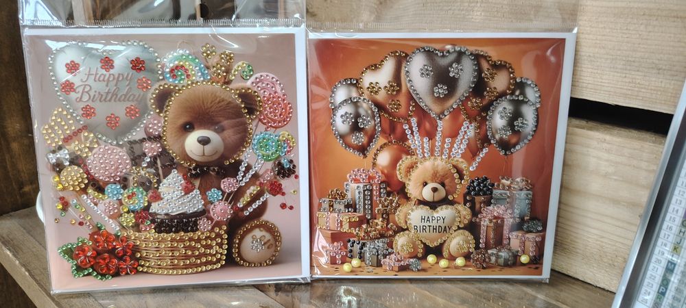 Ръчно изработено диамантени картички!