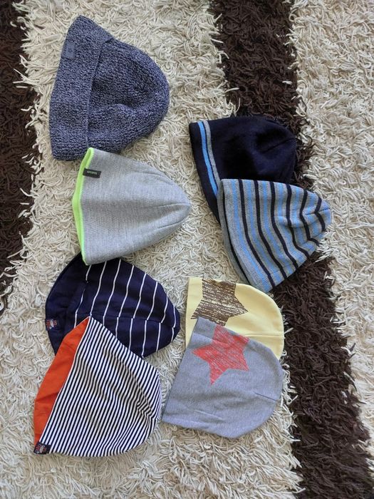 Шапочки на возраст 5-9лет