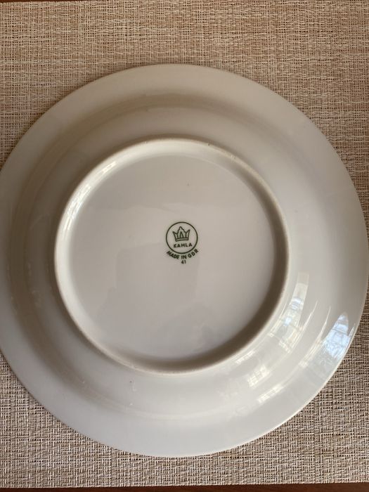 Тарелки Kahla, производство Германия
