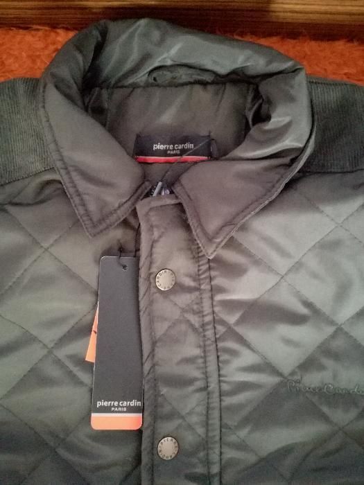 Оригинално войнишко зелено мъжко яке Pierre Cardin
