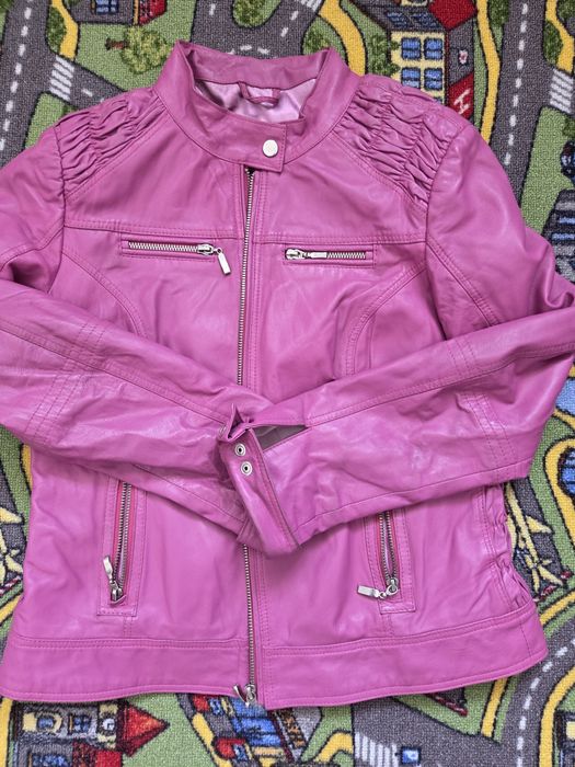 Куртка кожаная! Размер 44-46