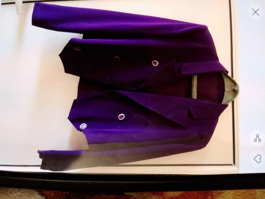 Дамски сака коприна и памук