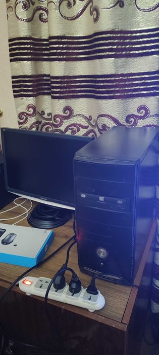 Компьютер сотилади монитор бн бирга оперативкаси DD3 8G