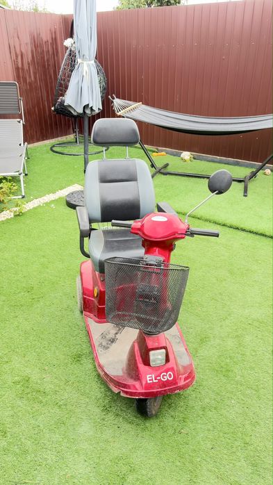 Scuter electric pentru persoane cu mobilitate redusă EL-GO – 3 roți