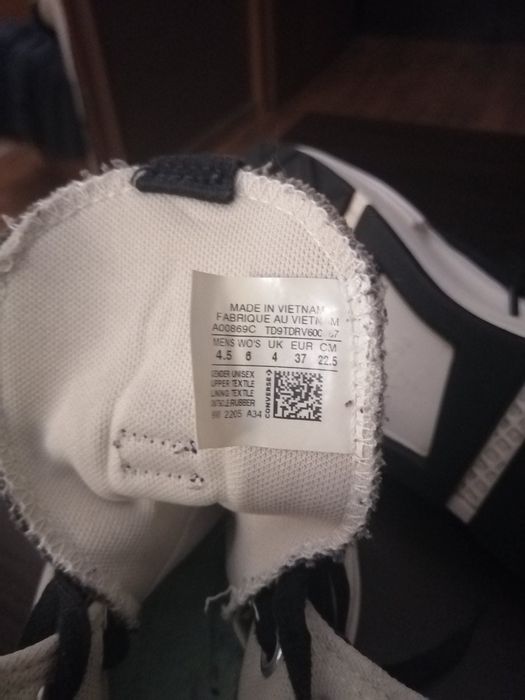 Кецове Converse, 37 номер