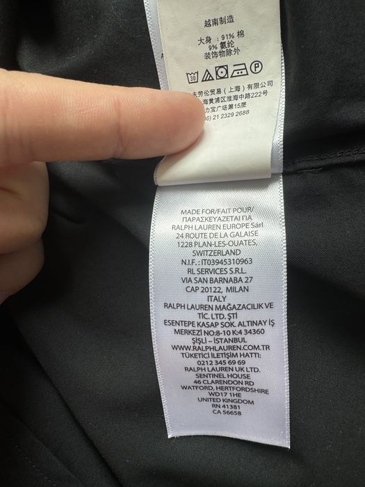 Чисто нова! Оригинална мъжка риза Polo Ralph Lauren slim fit