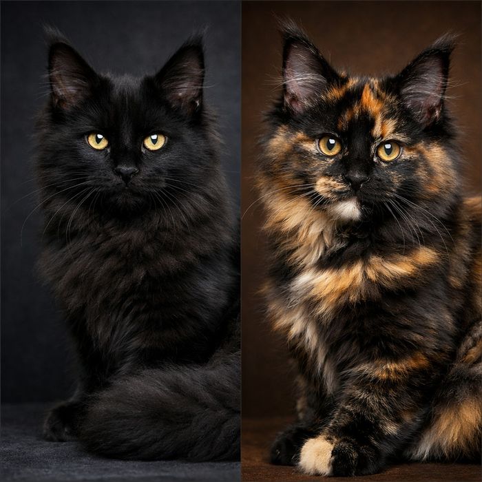 Готовые к брони котята Мейн Кун